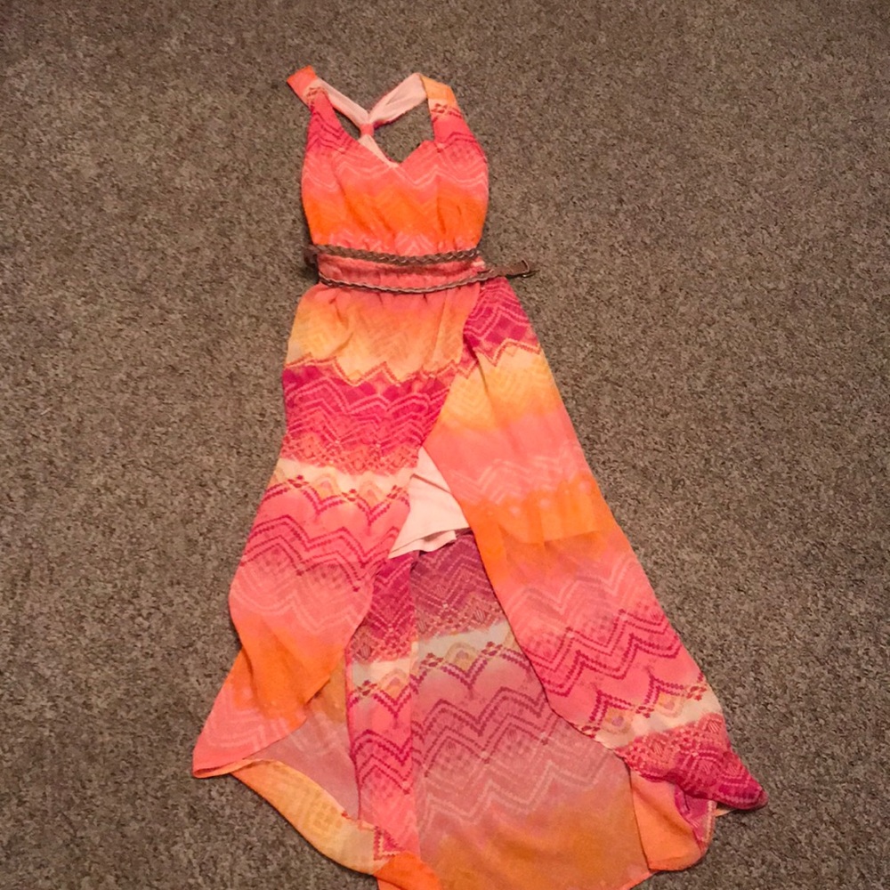 High low spring dress